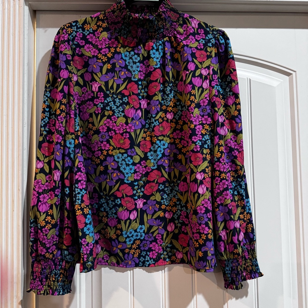 Floral Multicolor Women's Top